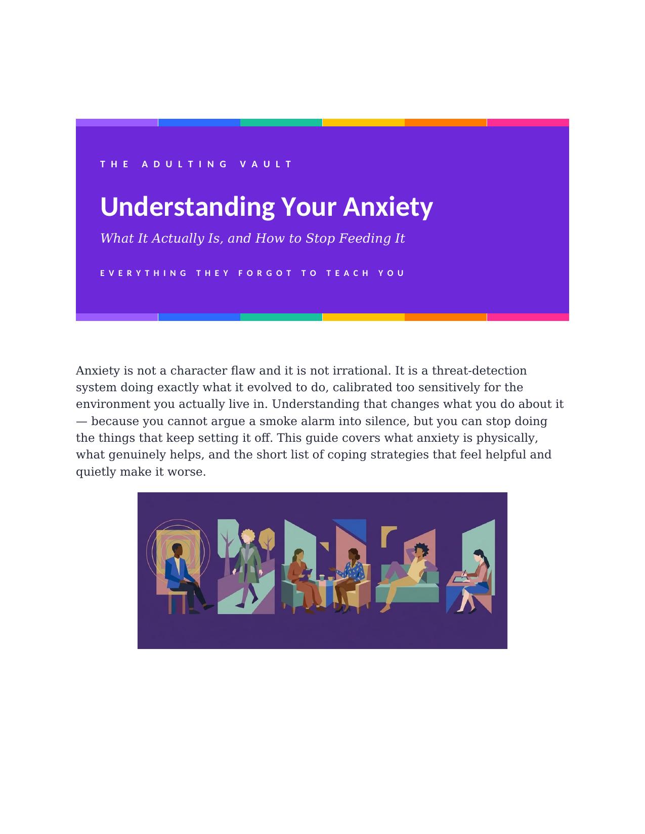 Understanding Your Anxiety cover