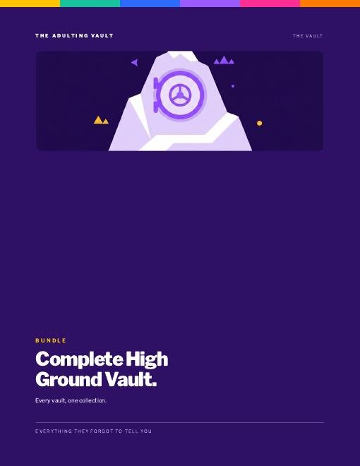 Complete High Ground Vault cover