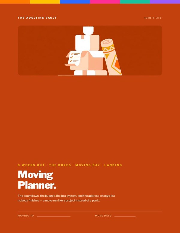 Moving Planner cover