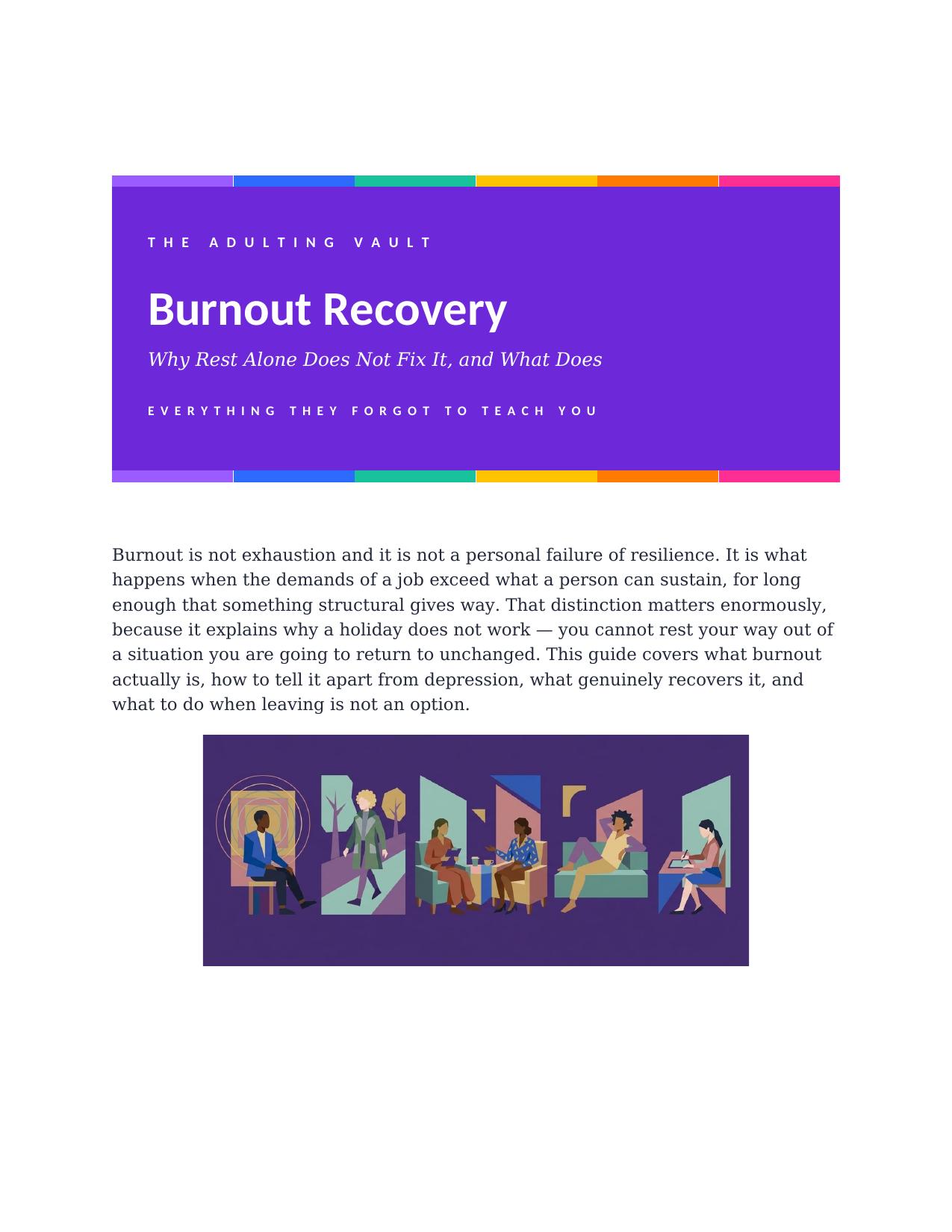 Burnout Recovery Guide cover