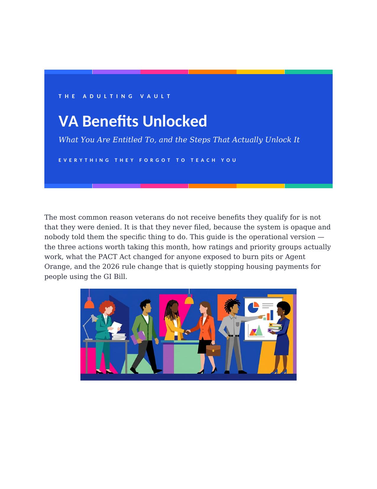 VA Benefits Unlocked cover