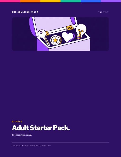 Adult Starter Pack cover