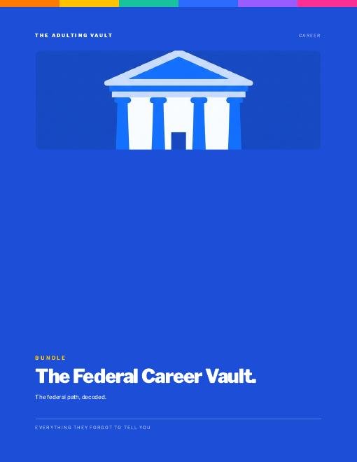 The Federal Career Vault cover