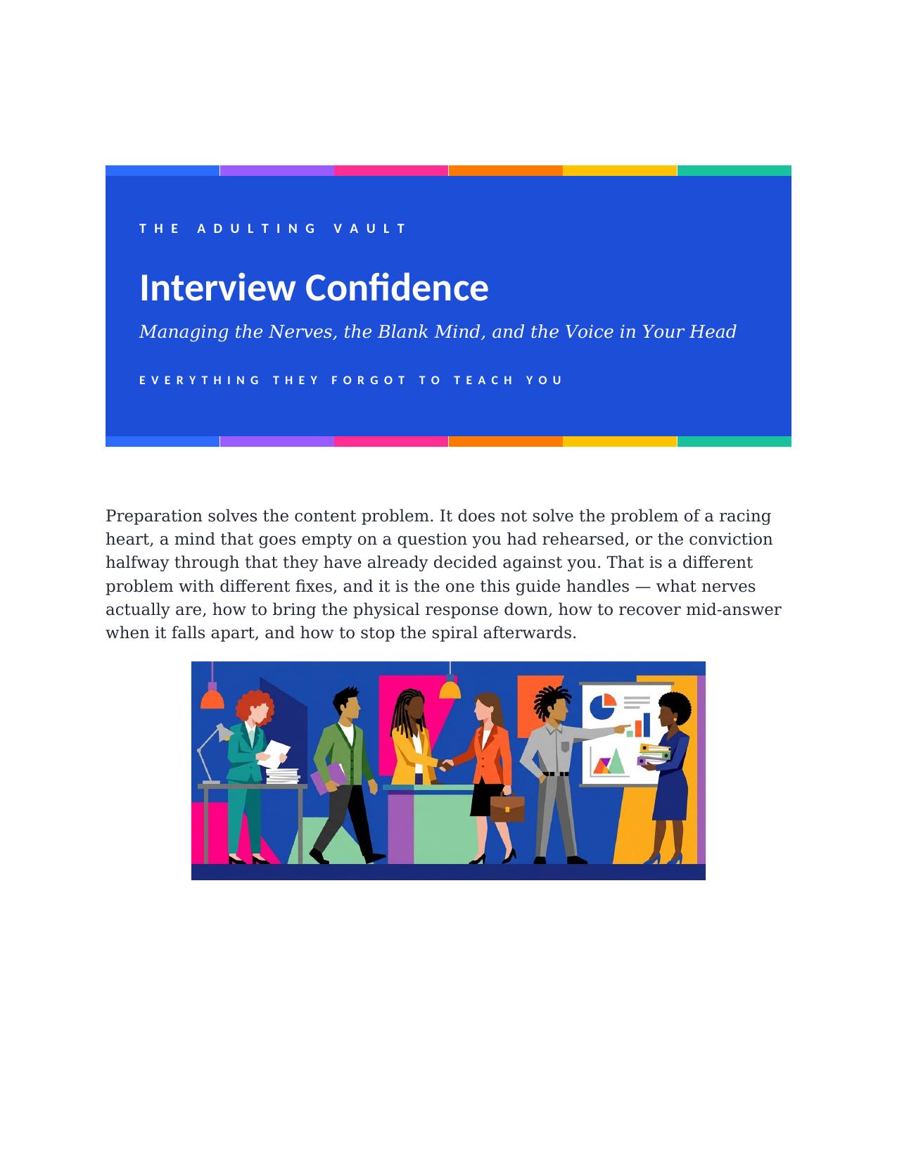 Interview Confidence Guide cover
