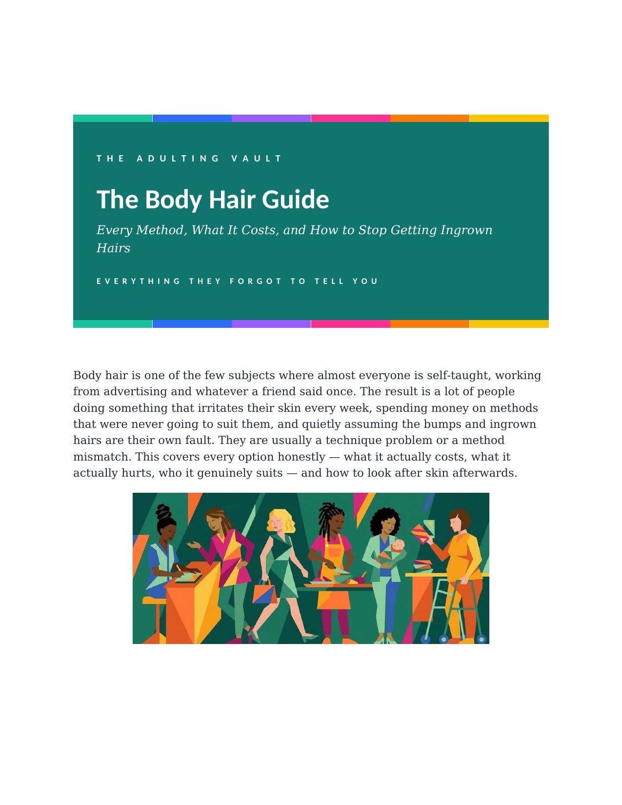 The Body Hair Guide cover