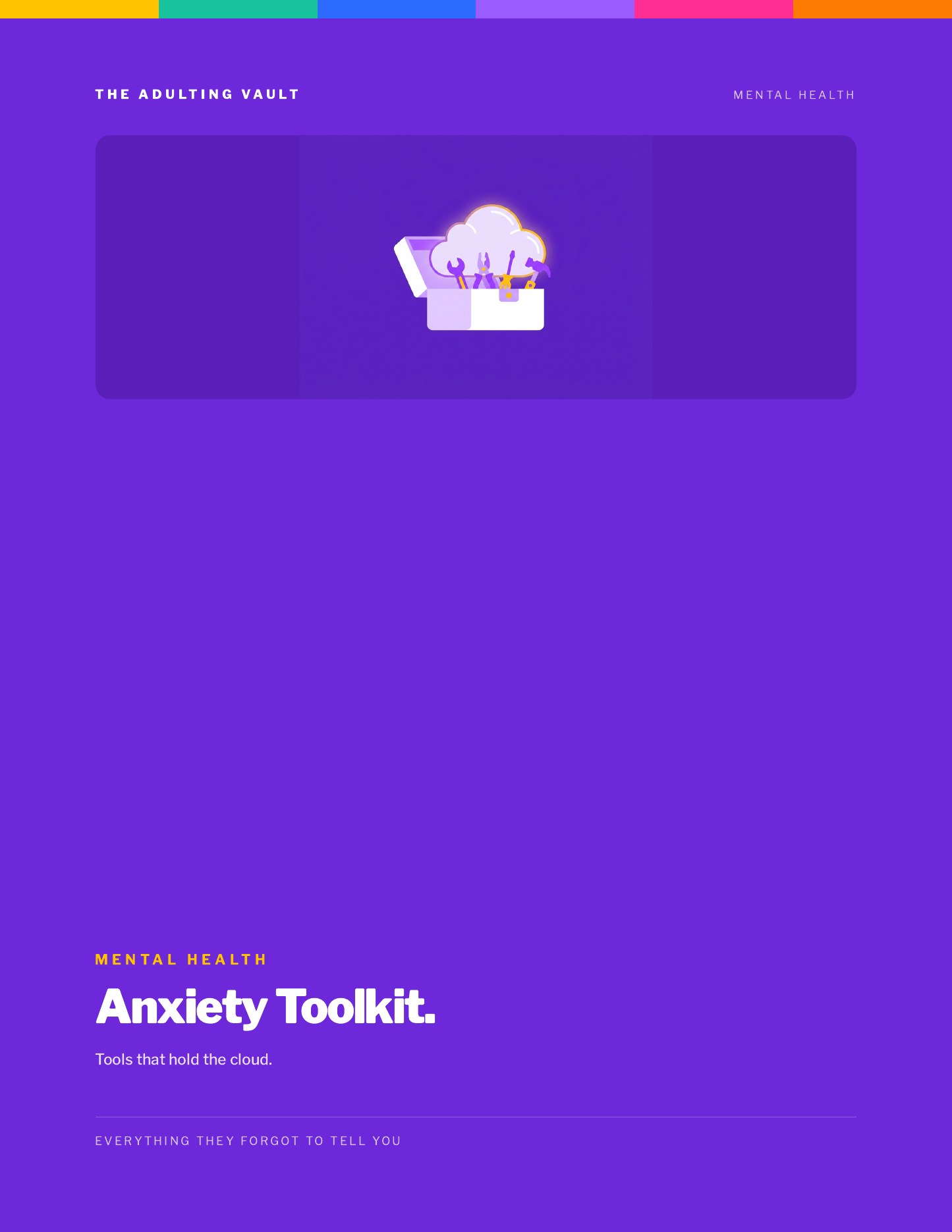 Anxiety Toolkit cover