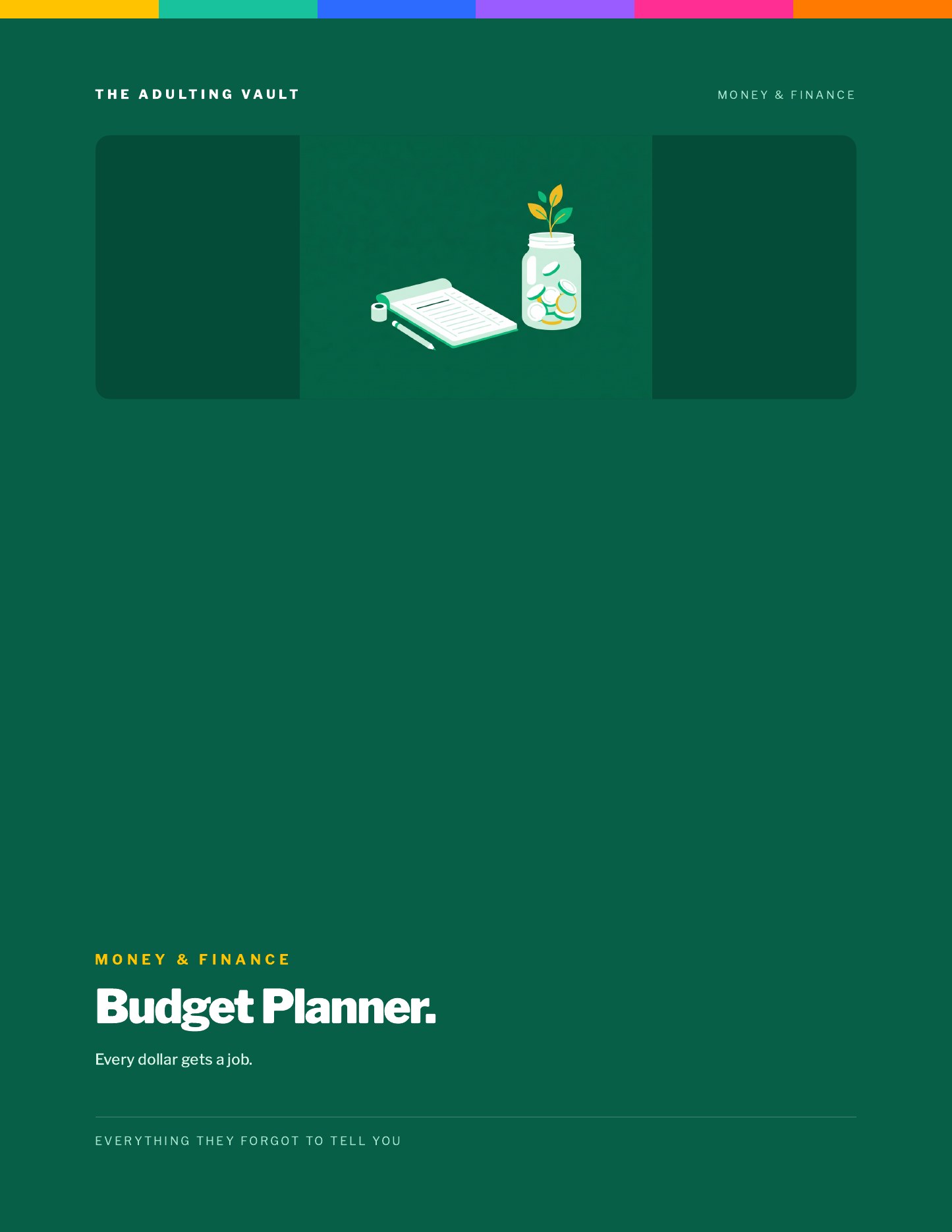 Budget Planner cover