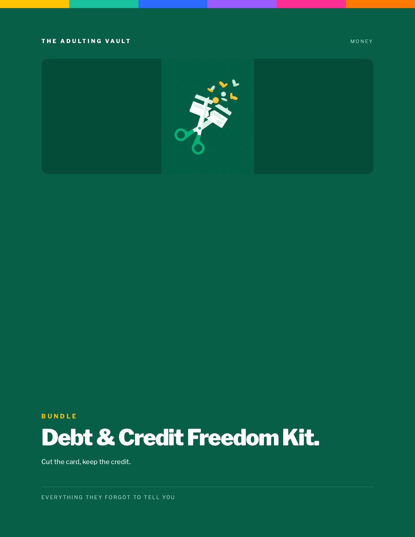 Debt & Credit Freedom Kit cover