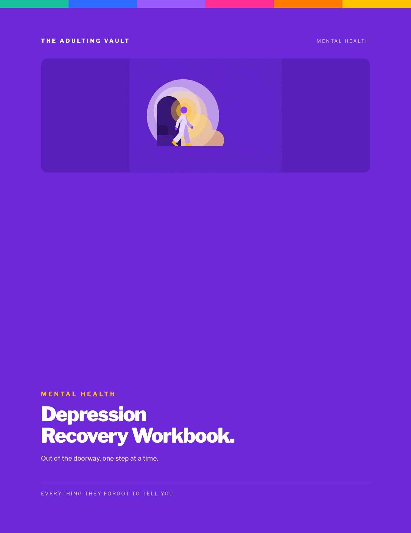 Depression Recovery Workbook cover
