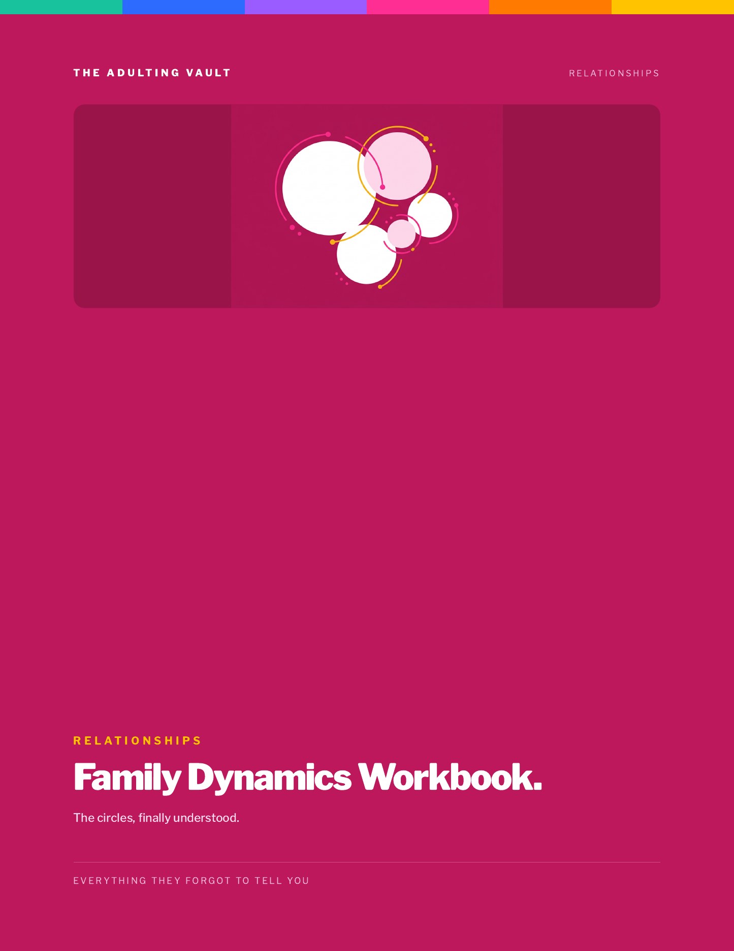 Family Dynamics Workbook cover