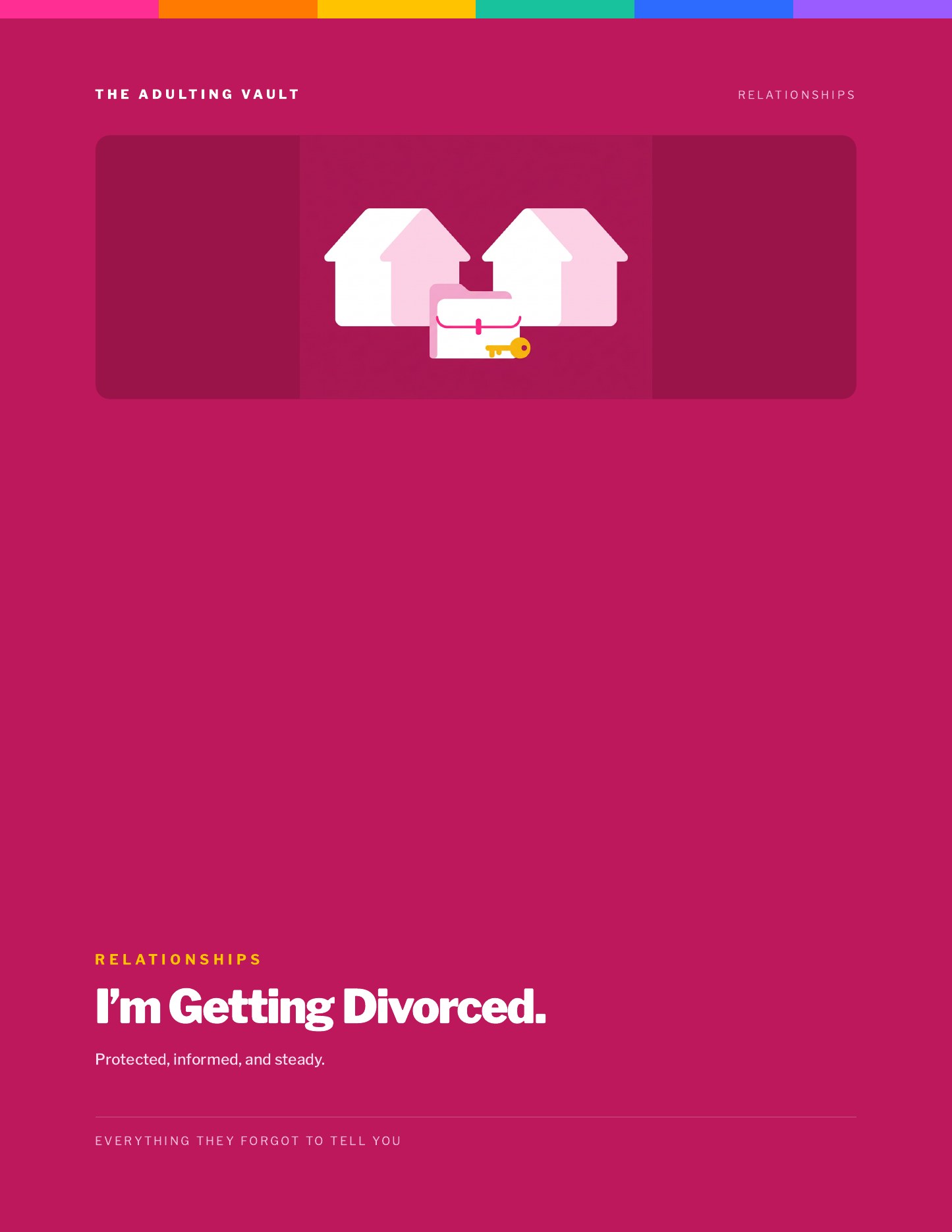 Getting Divorced Guide cover
