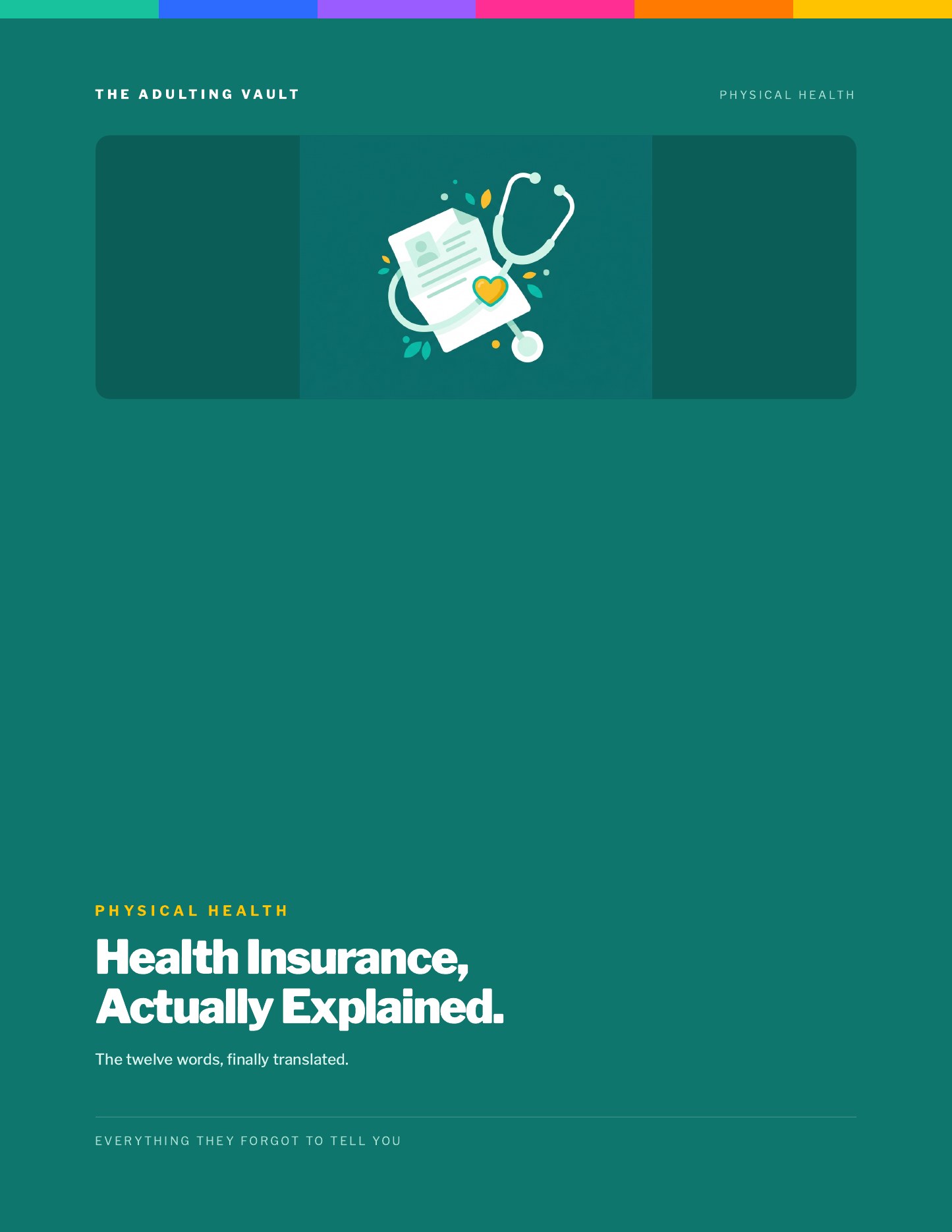 Health Insurance Actually cover