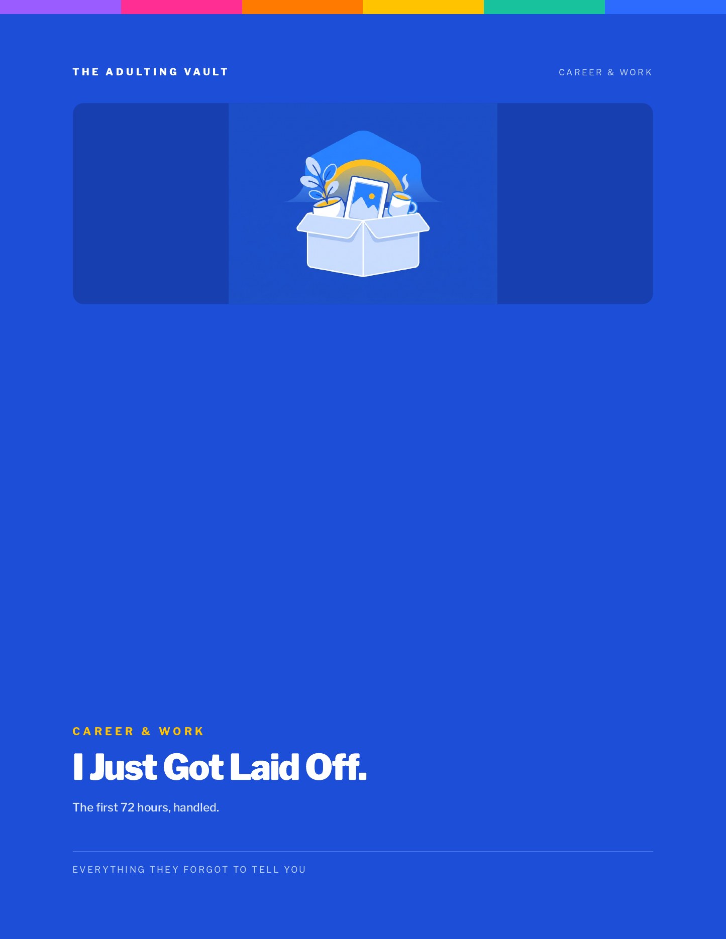 Just Got Laid Off cover