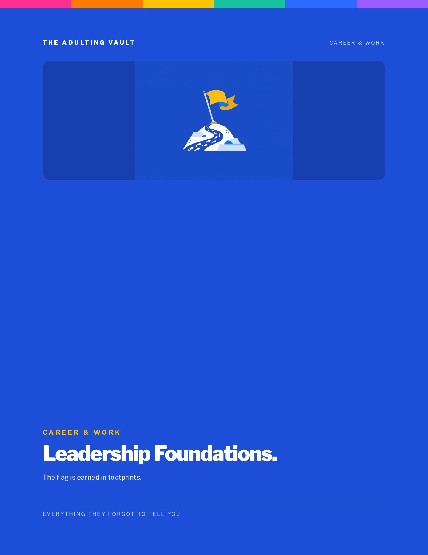 Leadership Foundations cover