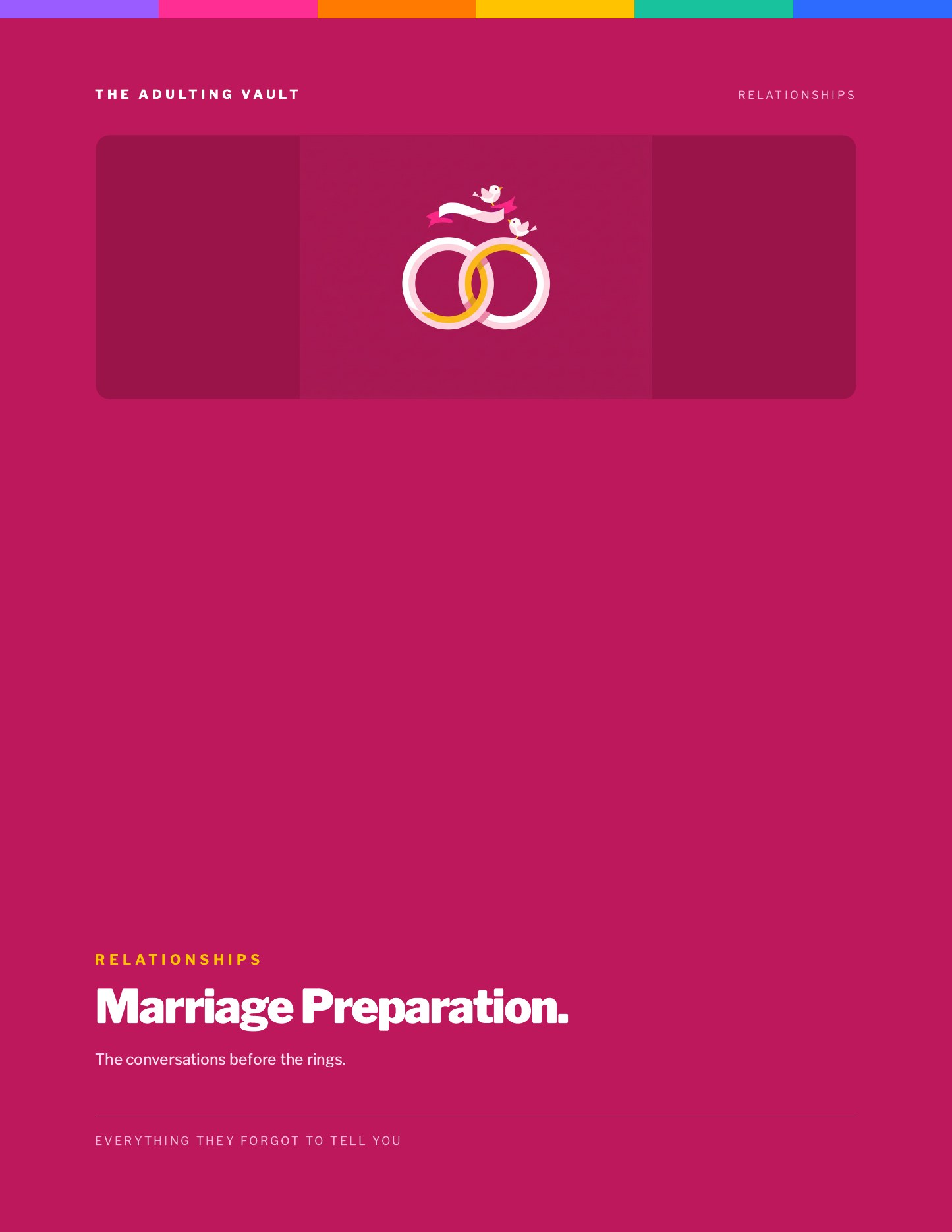Marriage Preparation cover