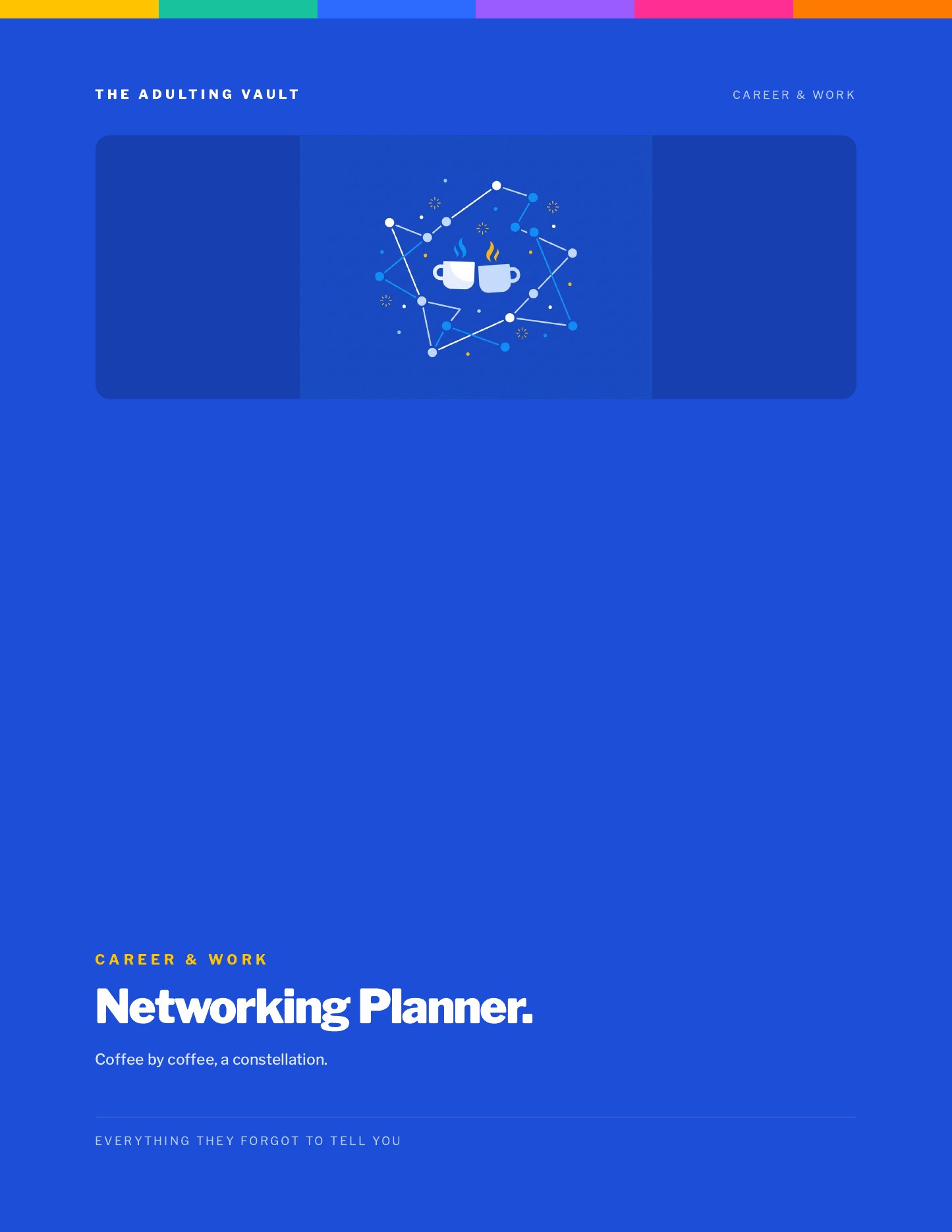 Networking Planner cover