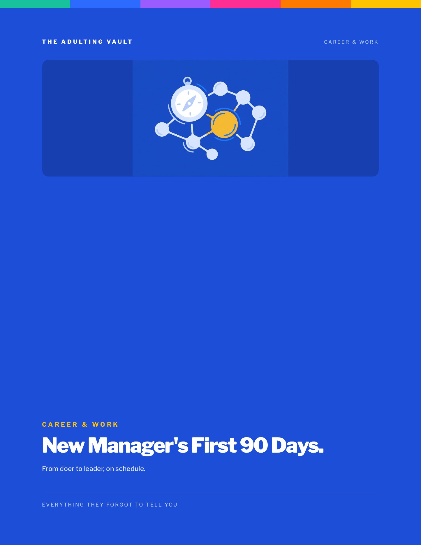 New Manager First 90 Days cover
