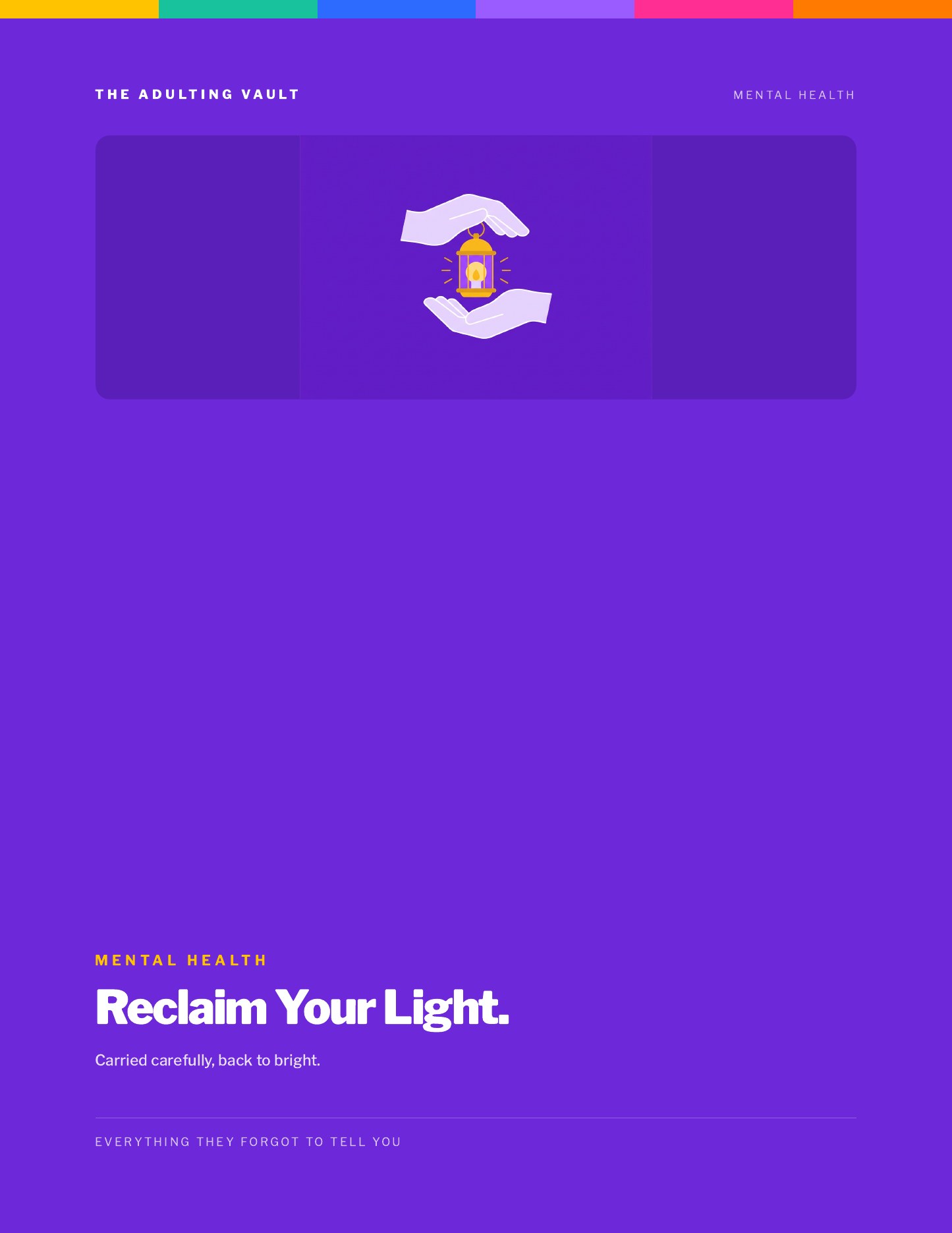 Reclaim Your Light cover