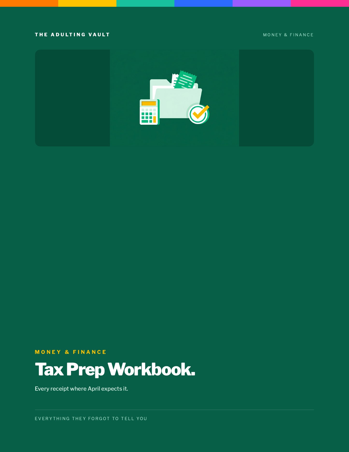 Tax Prep Workbook cover