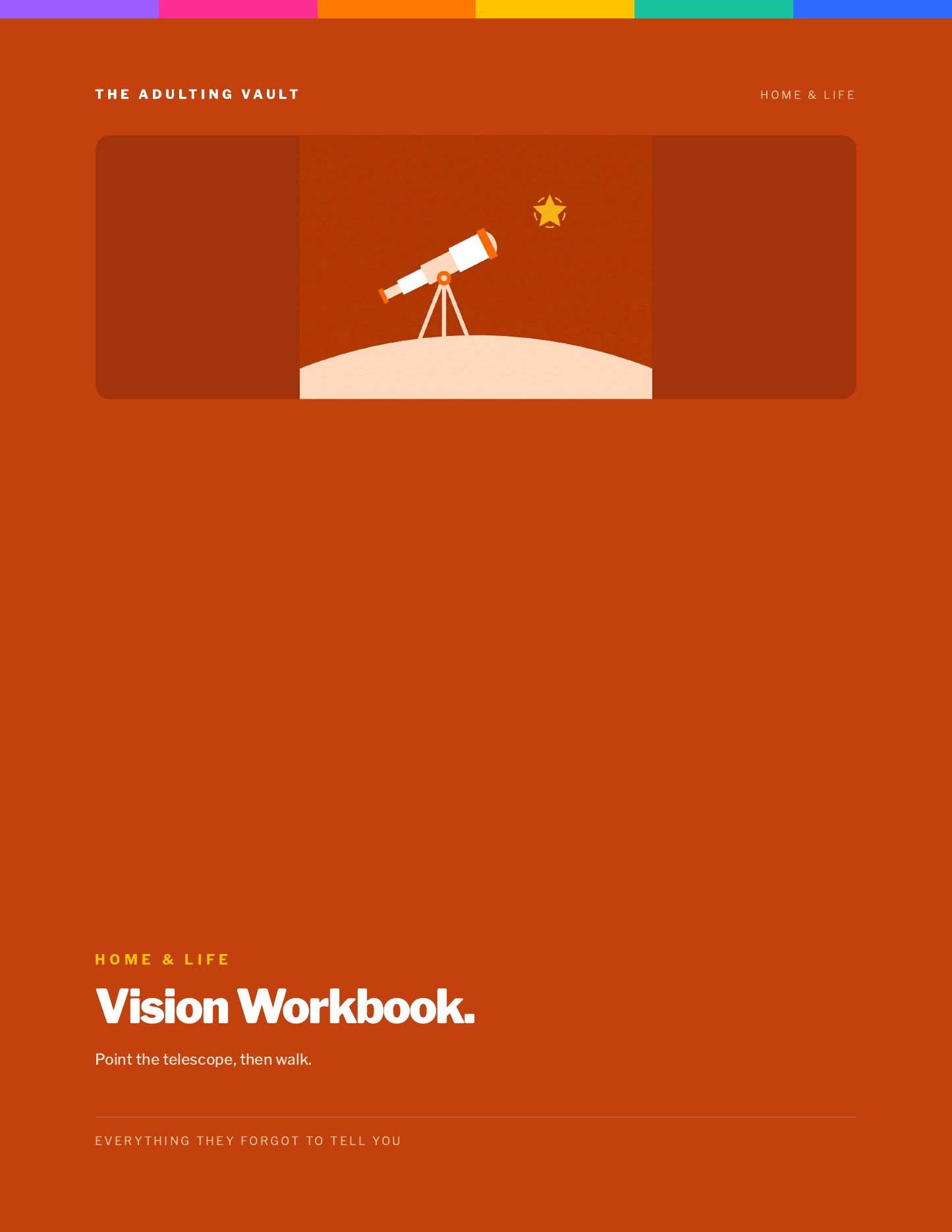 Vision Workbook cover
